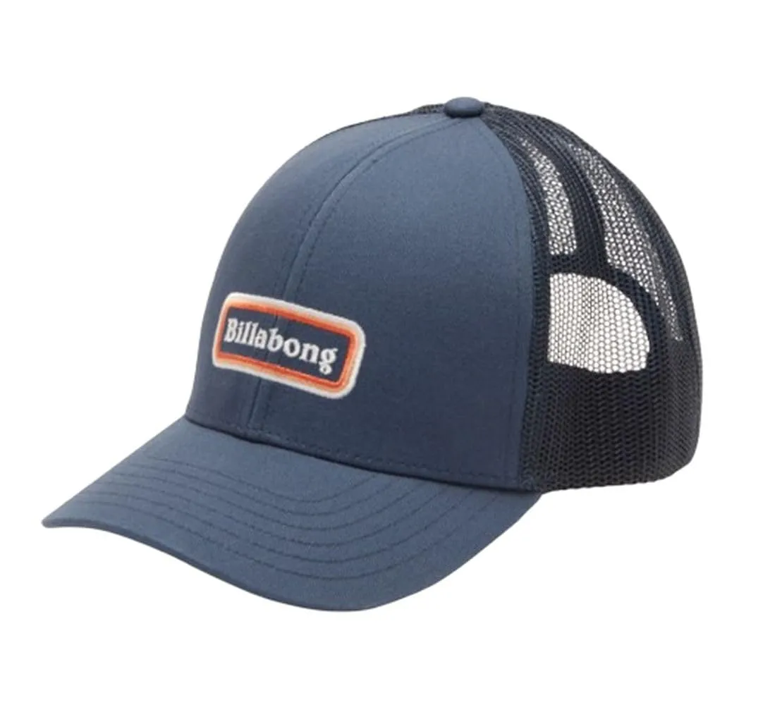 Billabong Stacked Trucker cappellino uomo grigio regolabile