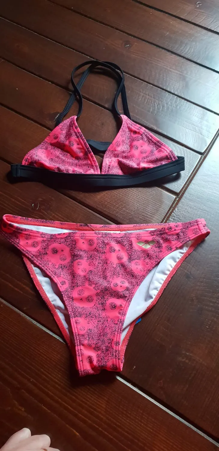 Arena Meryl Jr Triangle bikini bambina nero triangolo