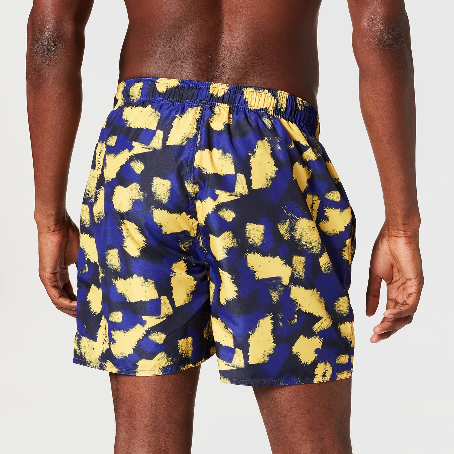 Arena Fundamentals Allover boxer uomo navy multi corto
