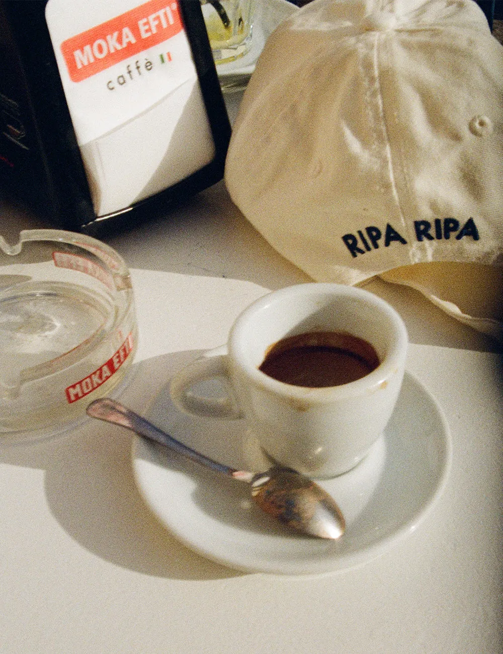 Ripa Ripa Cap Bianco cappellino uomo cotone