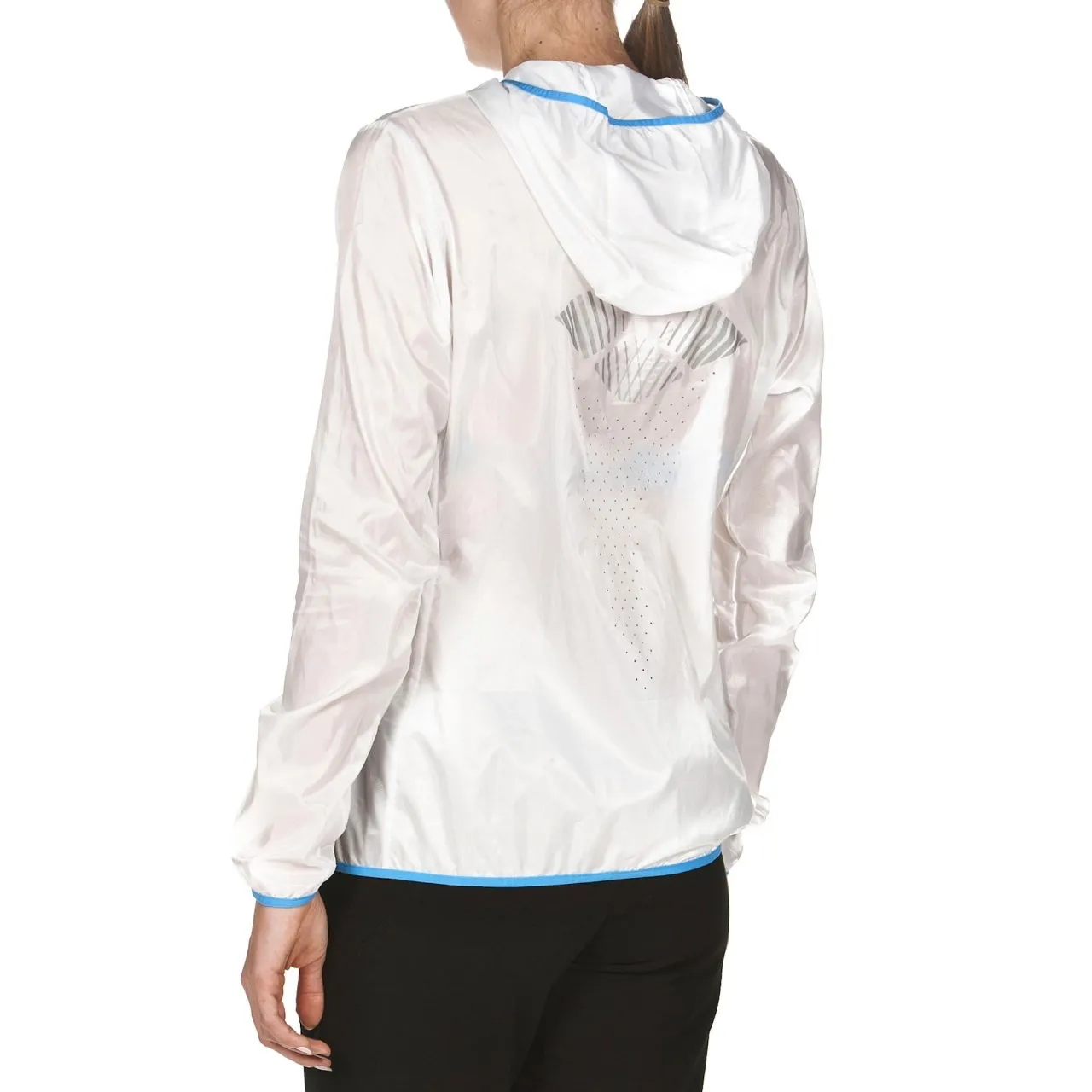 Arena Run Windbreaker Giacca Antivento Donna Bianca