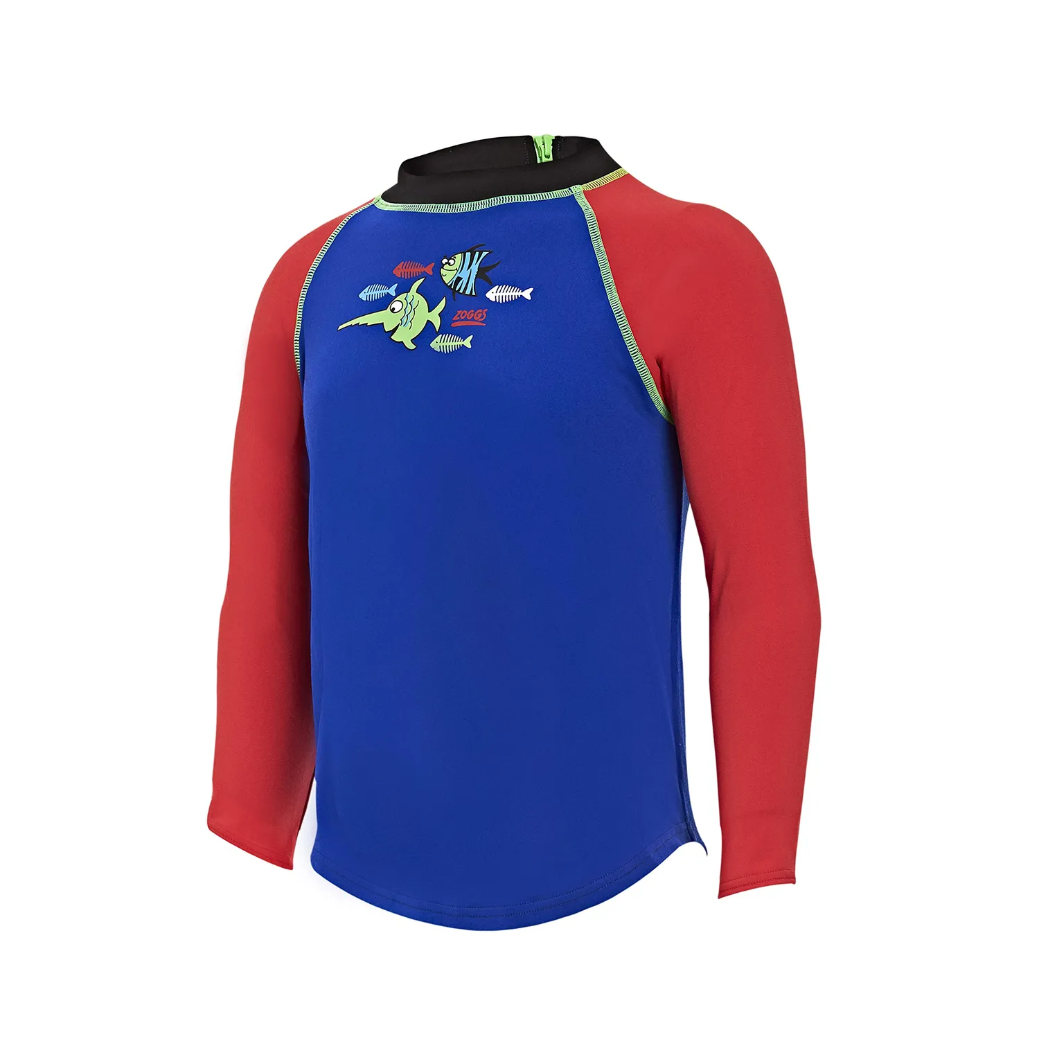 Zoggs Sea Saw Long Sleeve Sun Top rash guard bimbo UPF50+