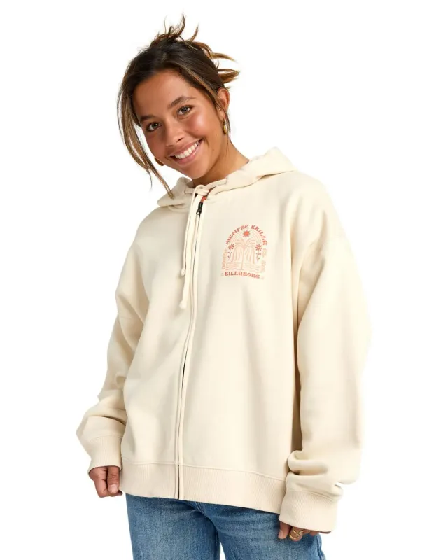 Billabong El Sol felpa donna girocollo con stampa
