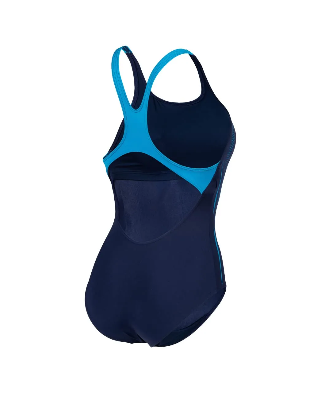 Arena Swim Pro Back Graphic LB costume intero navy-turchese cloro