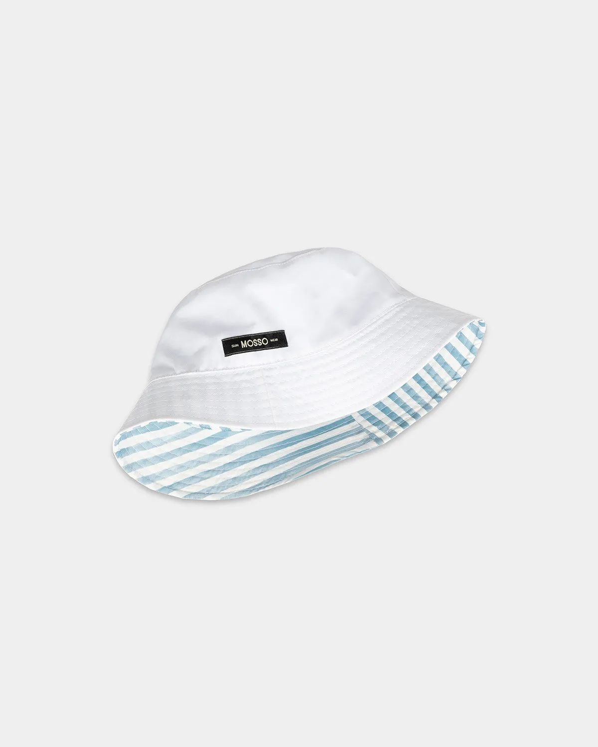 Mosso Sunwear Reversible cappello bucket bianco
