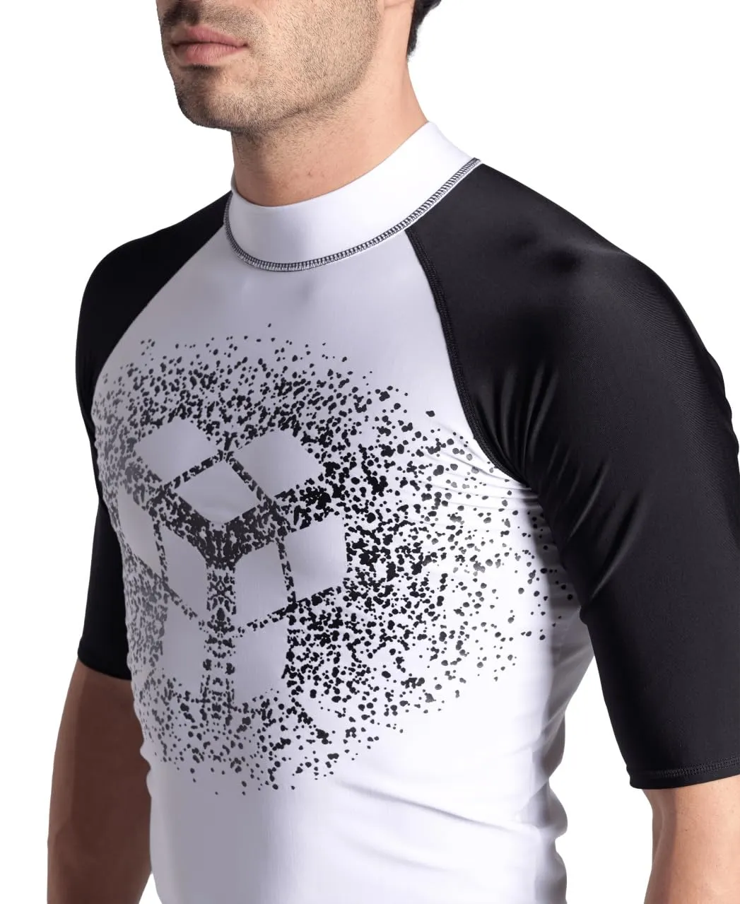 Arena Rash Vest Graphic rash guard uomo manica corta