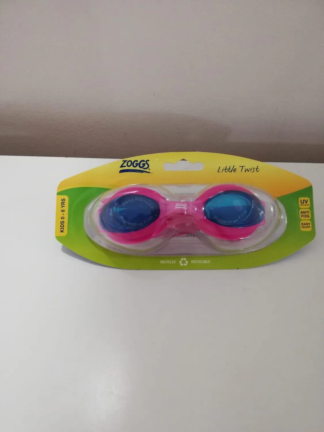 Zoggs Little Twist Occhialini Nuoto Bimbi Lenti Sfumate