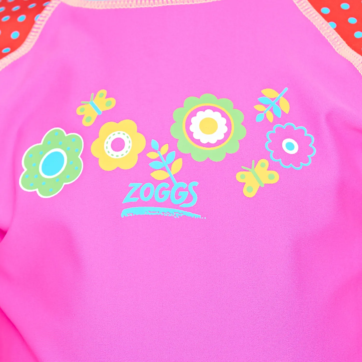 Zoggs Float Shot maglia mare bambina 5 anni UPF50+