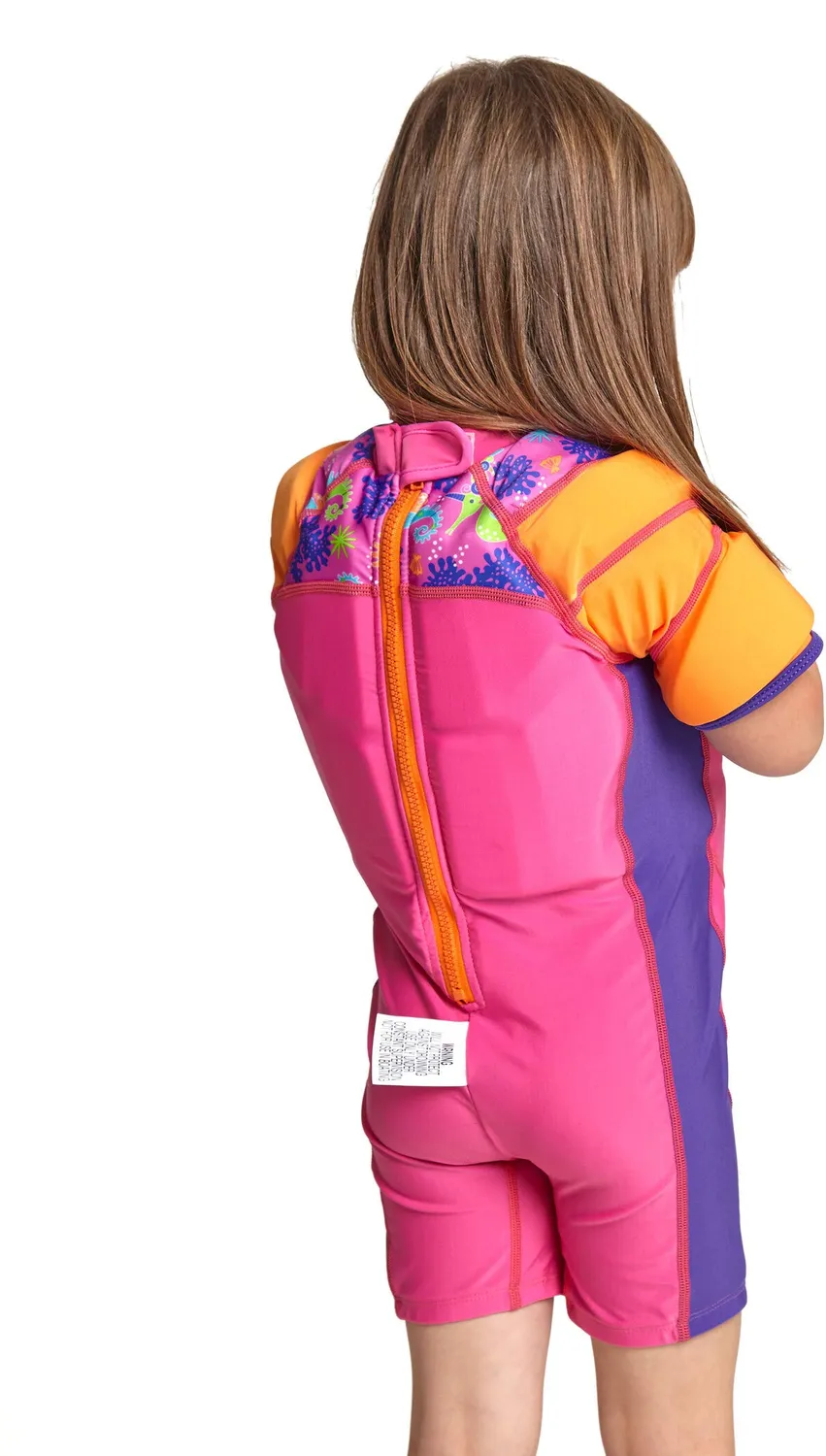 Zoggs Sea Water Wings Floatsuit Costume Galleggiante Bambini Neoprene