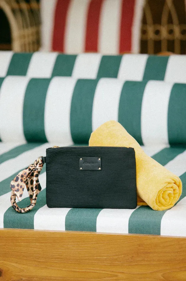4 Giveness Capri pochette animalier nero taglia unica