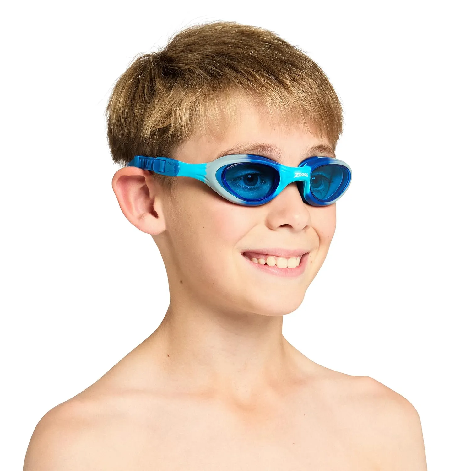Zoggs Super Seal Junior occhialini 6-14 anni blu camo