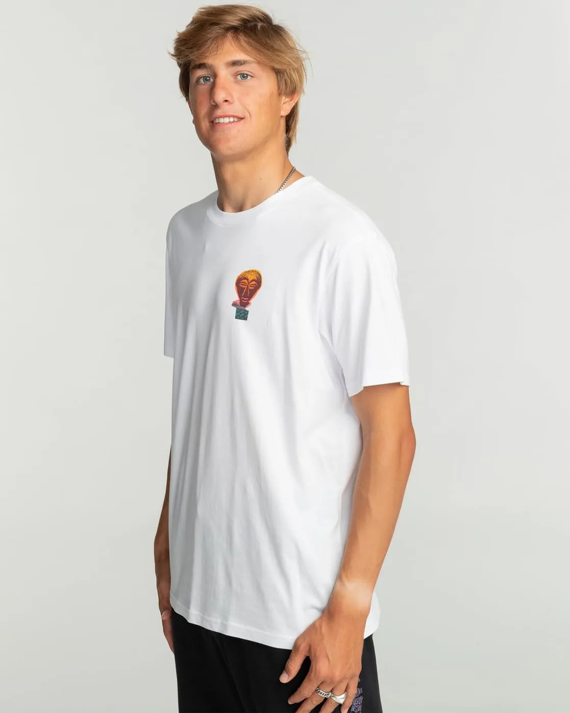 Billabong Divinity SS maglietta uomo bianca girocollo