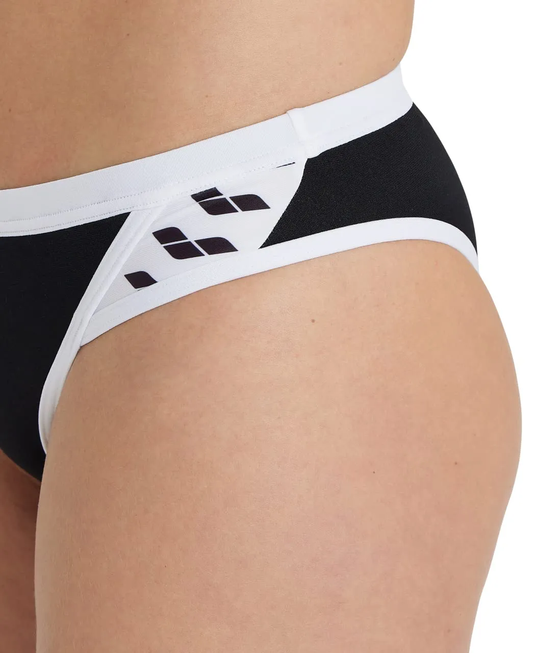 Arena Icone bikini donna Black-white due pezzi