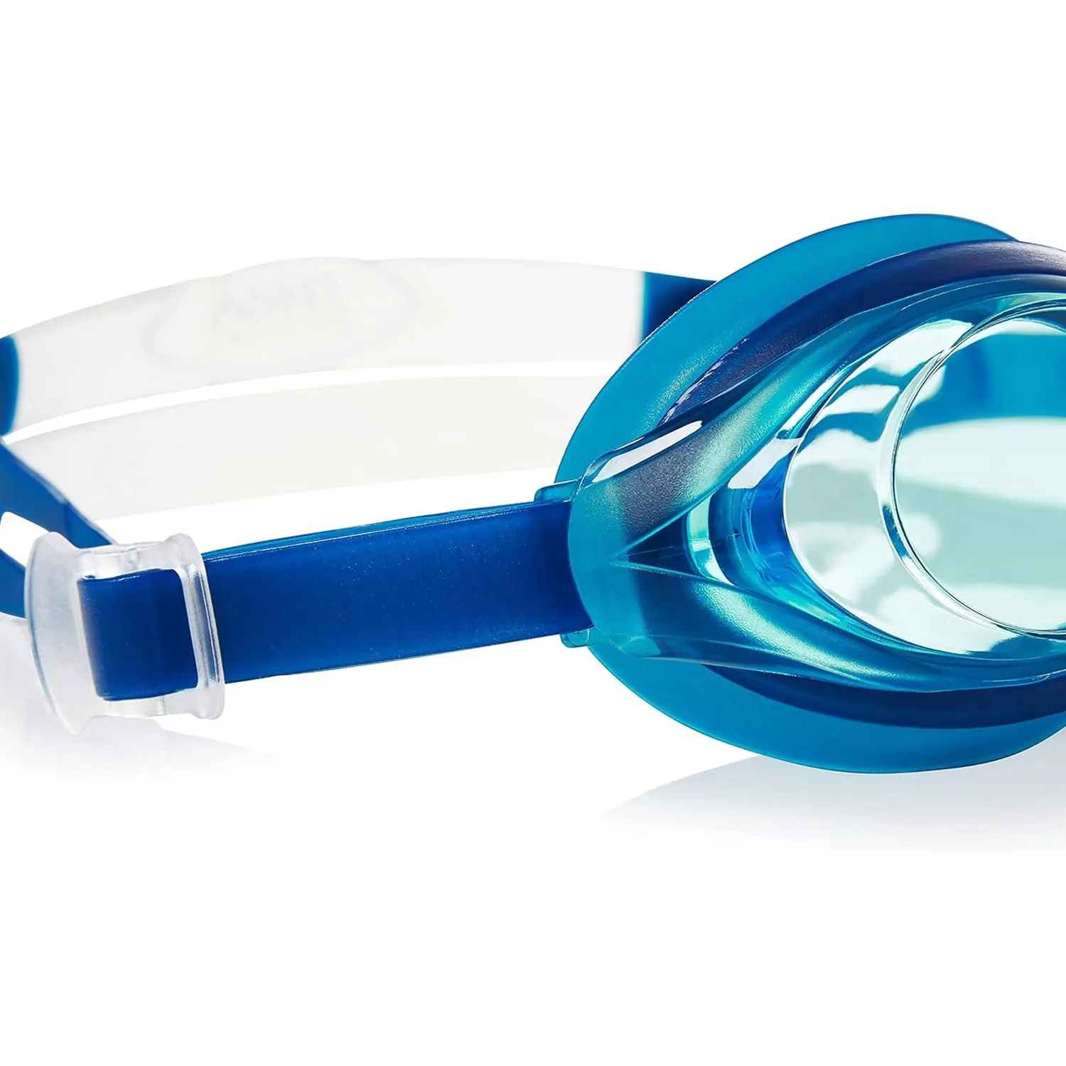 Zoggs Bondi occhialini nuoto blu bianco tinta antiappannanti