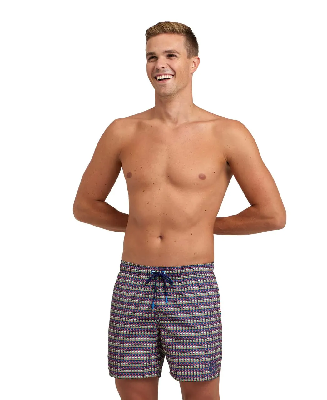 Arena Beach Boxer Allover Costume Uomo L Rapida Asciugatura