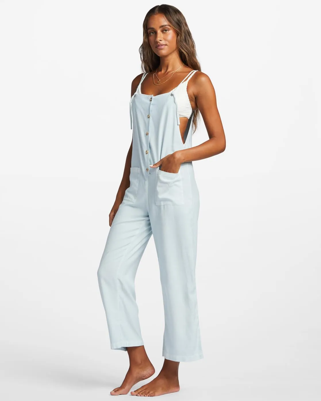 Billabong Beach Cruiser Pantaloni Donna Blu XS Leggeri