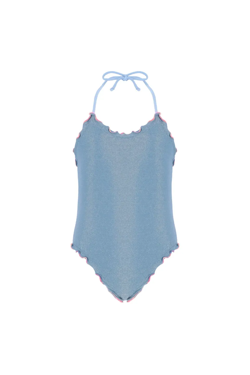 4Giveness Smambolato costume intero bimba sgambato oro
