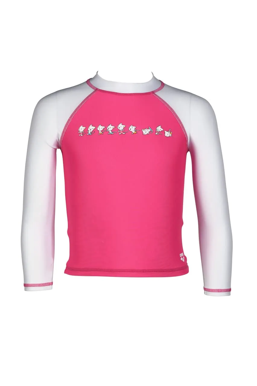 Arena Friends Kids maglia UV 1-2 anni maniche lunghe rosa