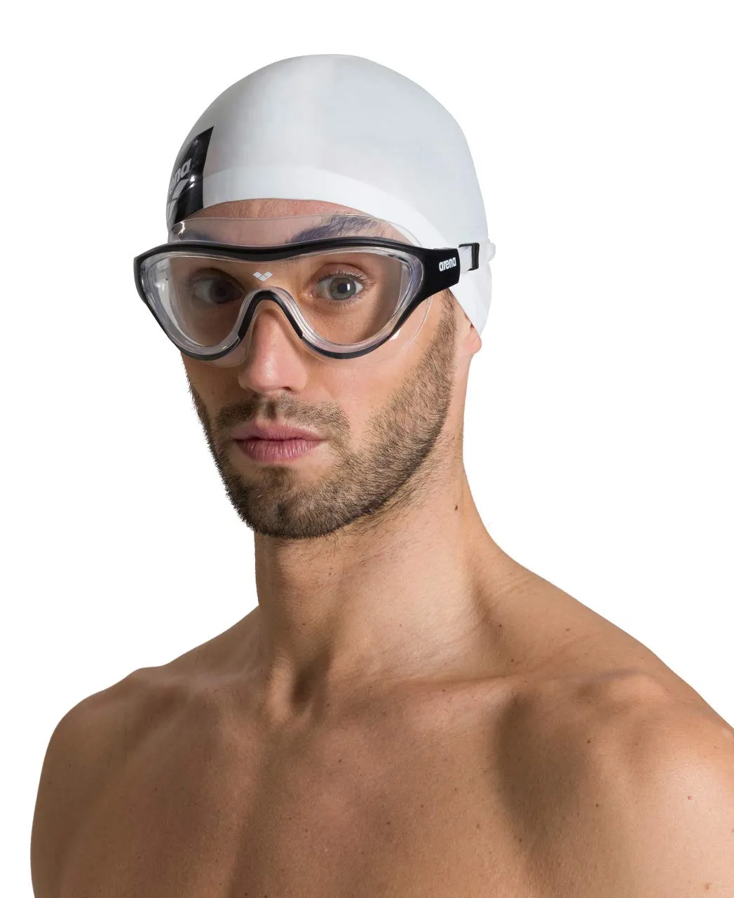 Arena The One Mask occhialini nuoto clear black