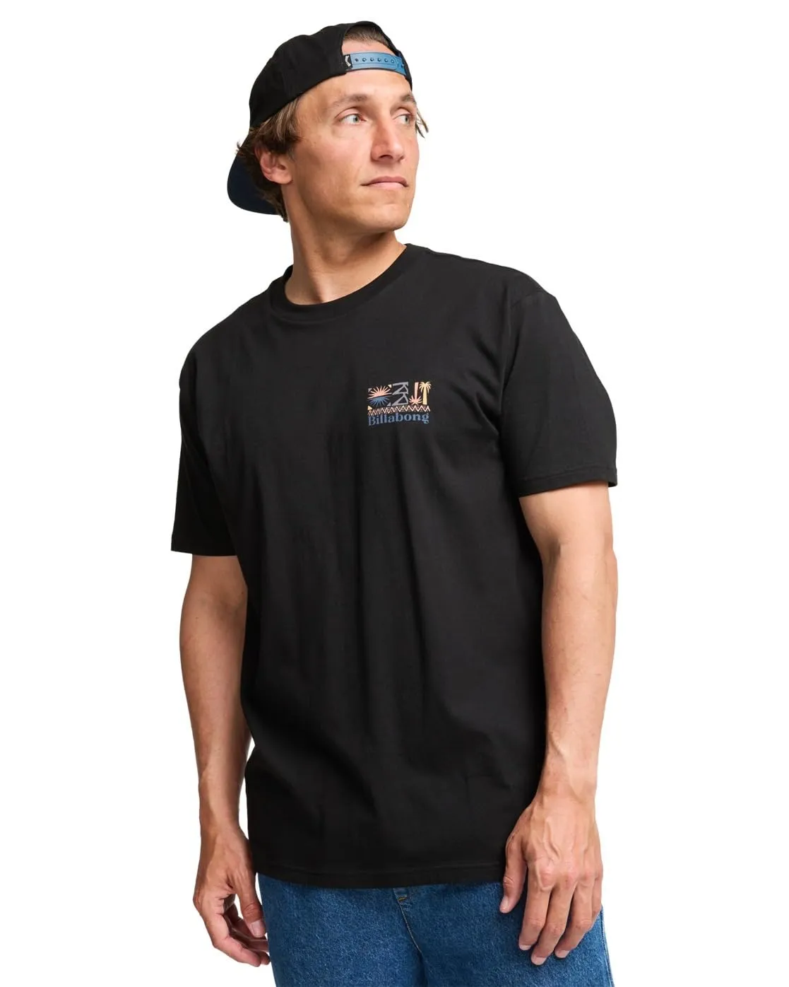 Billabong Segment SS t-shirt uomo nero girocollo