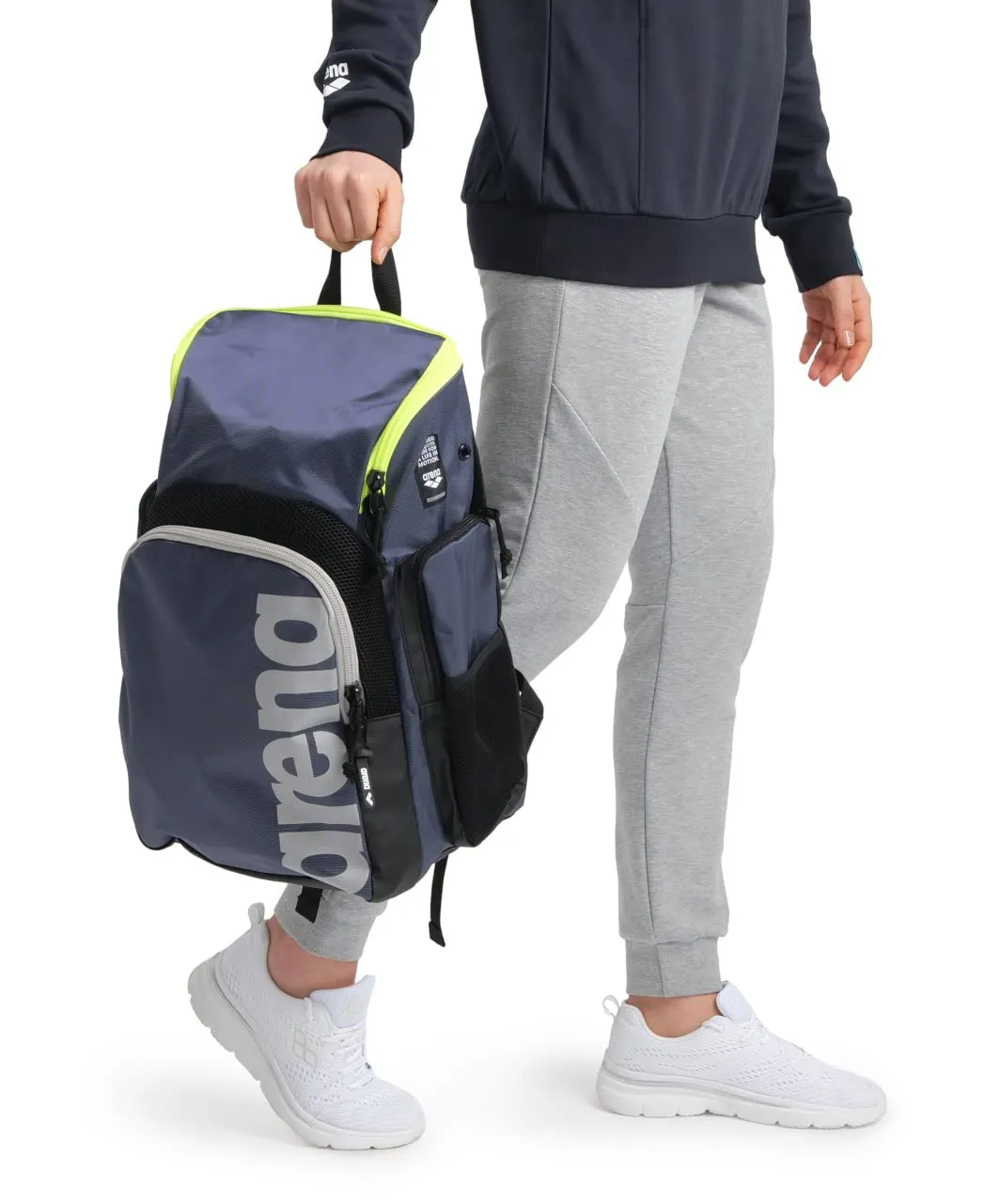 Arena Spiky III 35 zaino dark-smoke-neon-yellow 35L