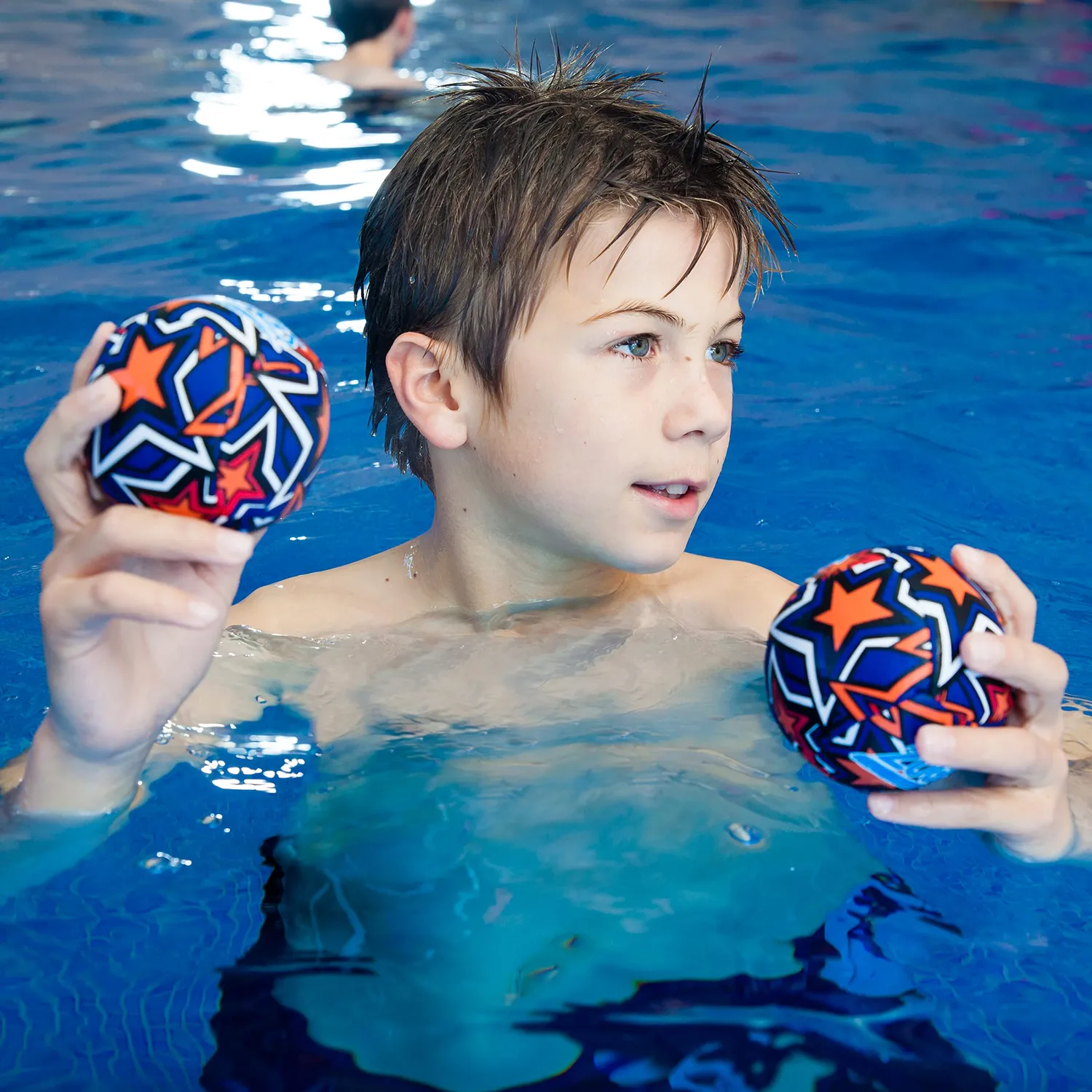Zoggs Splash Ball set 2 palline piscina bambini neoprene