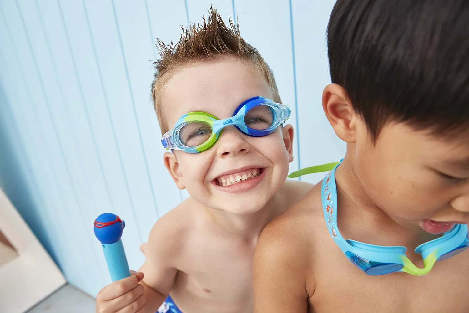zoggs Little Bondi occhialini nuoto bimbi acqua viola