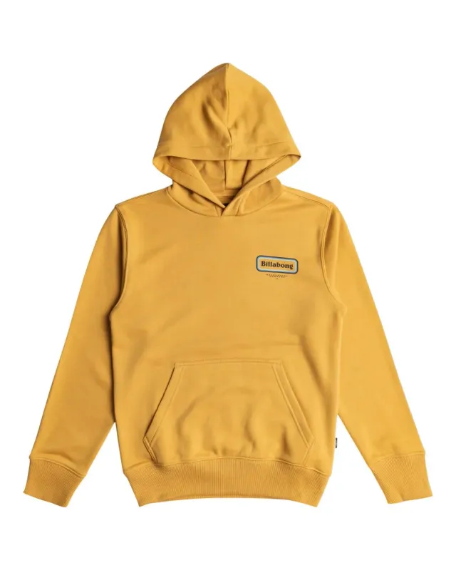 Billabong Foundation felpa ragazzo cotone blu