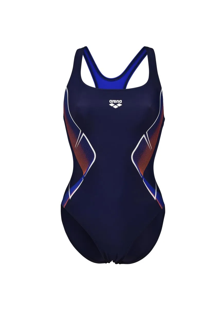 Arena My Crystal Control PRO Back costume intero donna