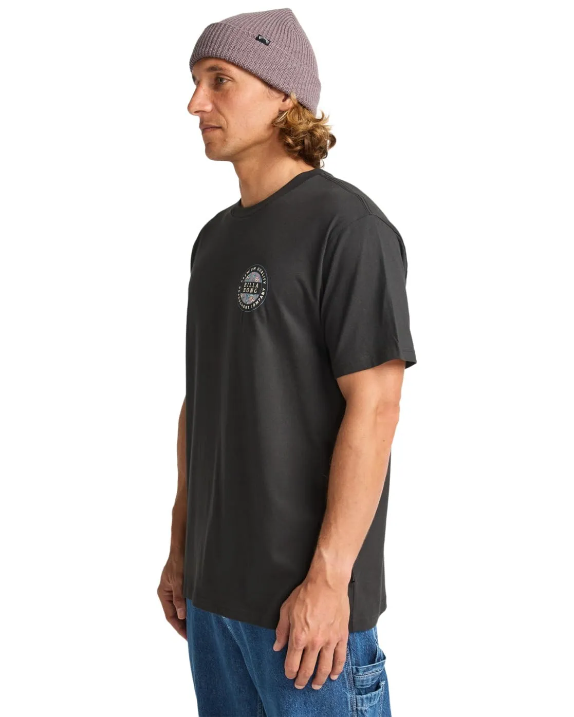 Billabong Rotor Fill t-shirt uomo nera manica corta