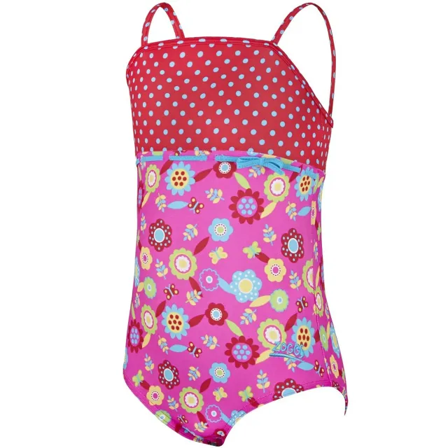 Zoggs Floa Classicback costume intero bambina 5 anni cloro