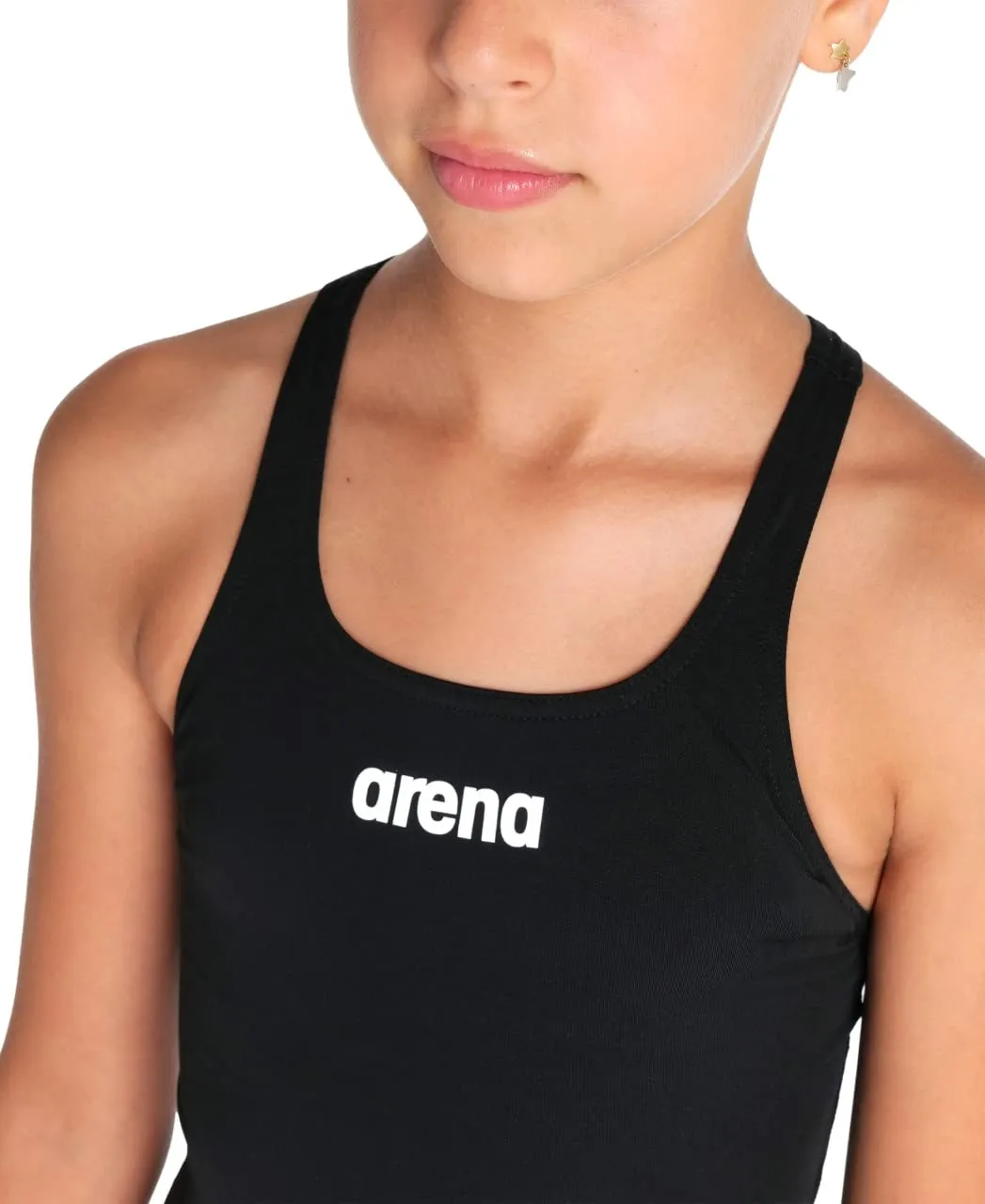 Arena Swim Pro Team costume intero bambina blu cloro resistant
