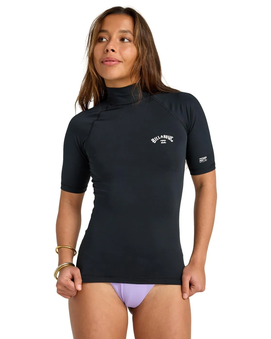 Billabong Tropic Surf Top Surf Donna Collo Alto UV