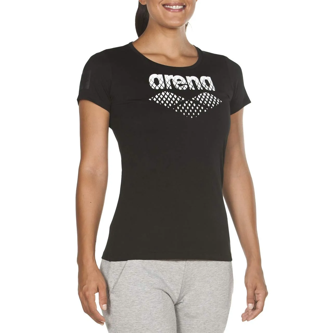 Arena W Essential S maglia donna Big Logo cotone
