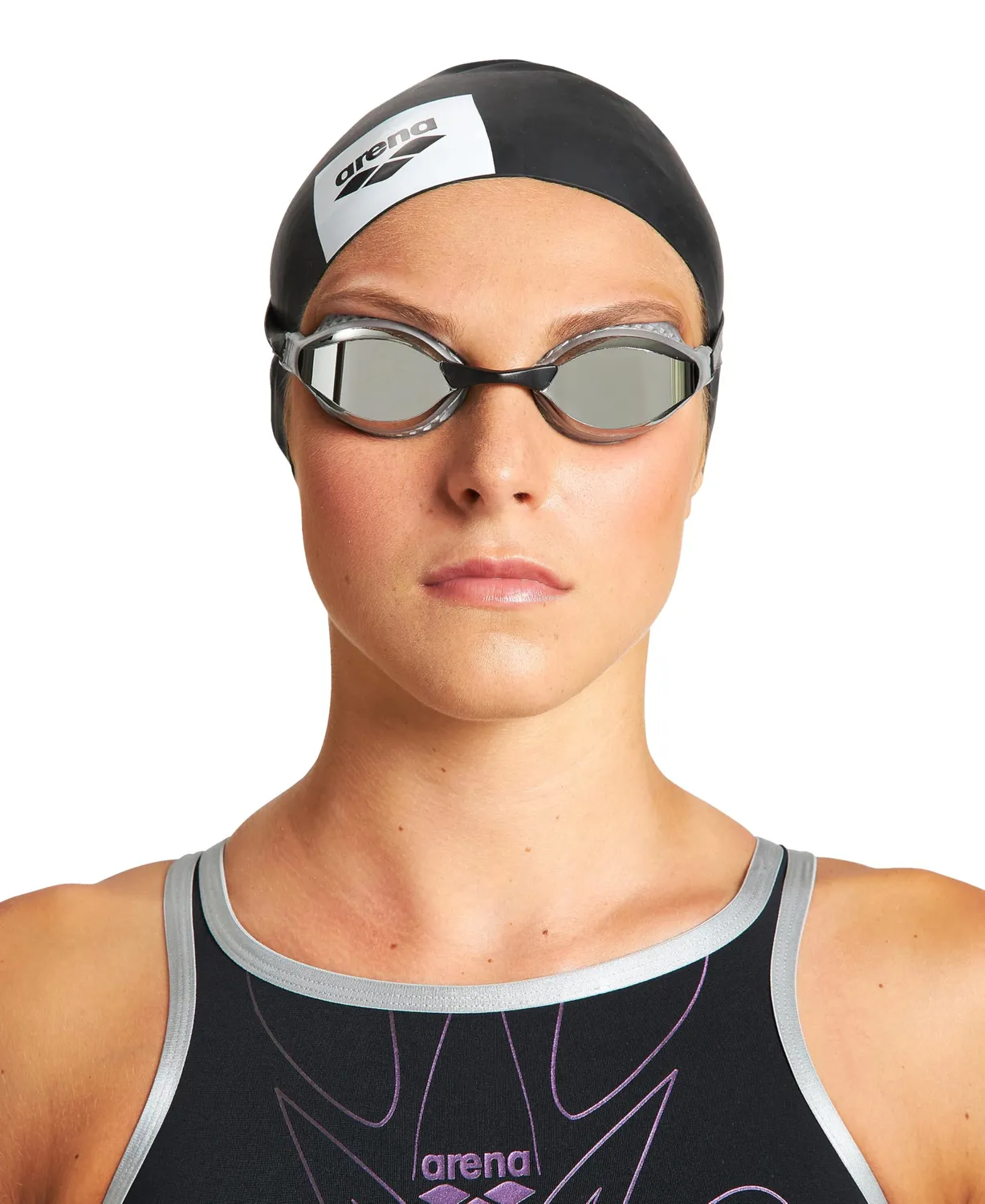 Arena Airspeed Mirror occhialini nuoto lenti scure