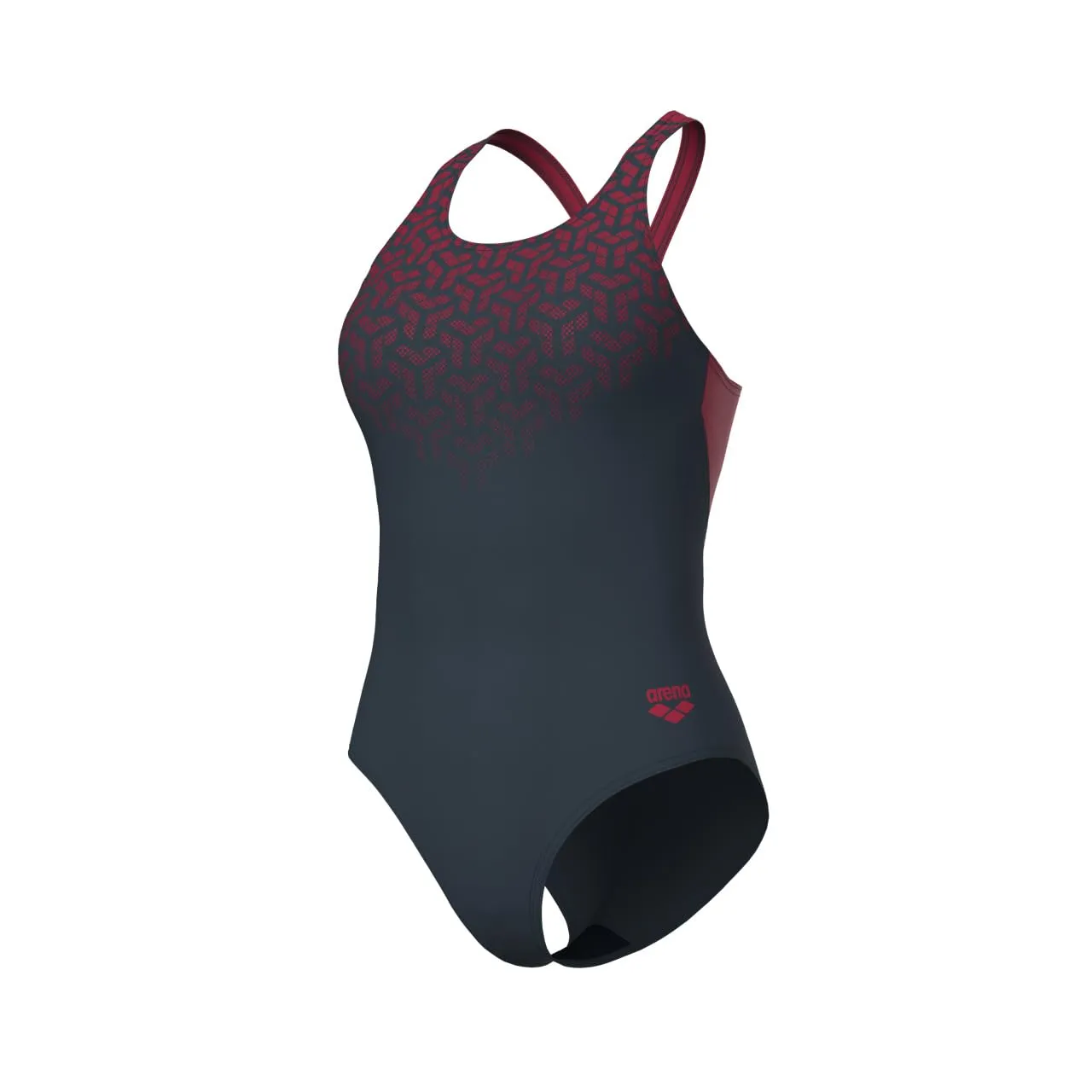 Arena Kikko V Back costume intero donna nero clororesistente