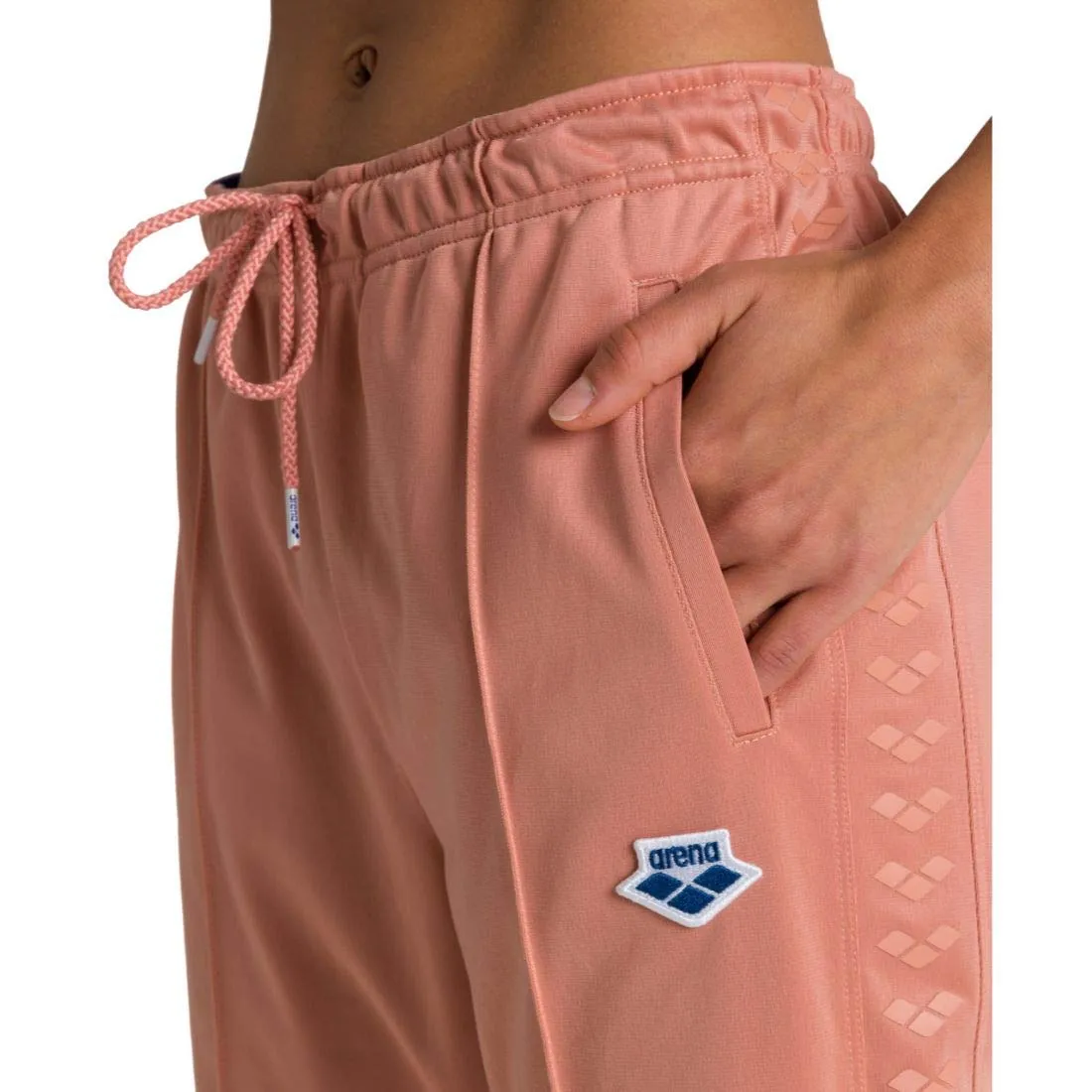 Arena Straight Team Pant pantaloni donna rosa S