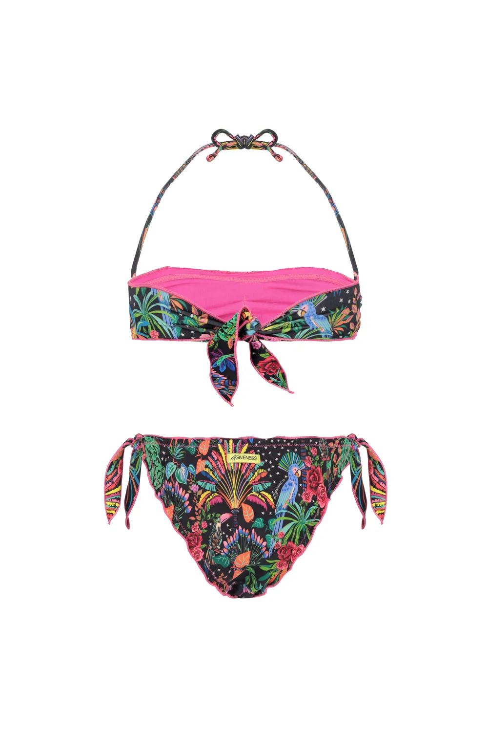 4 Giveness Fascia e Slip Sbambolato bikini bimba