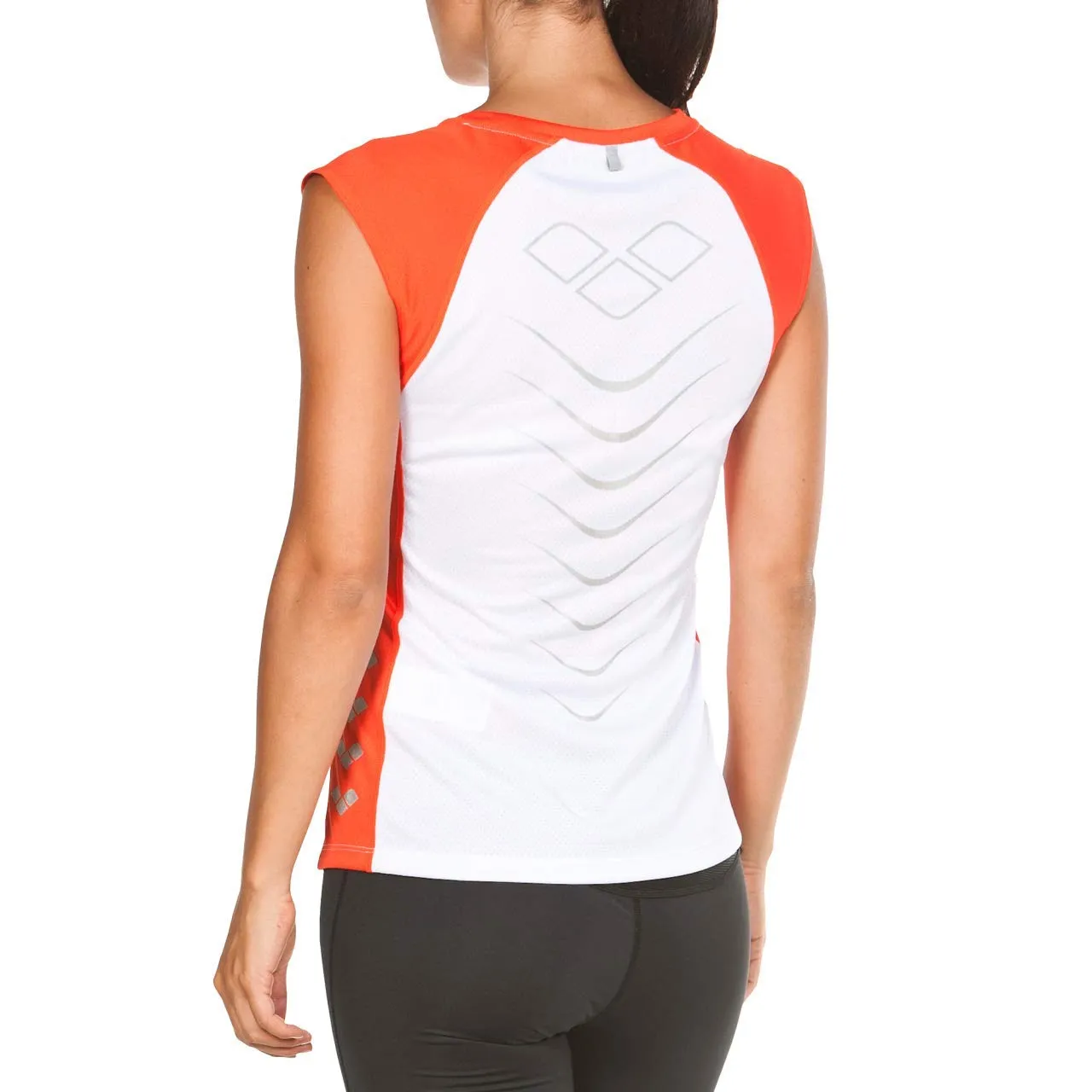 Arena Run S/S Tech maglia donna manica corta