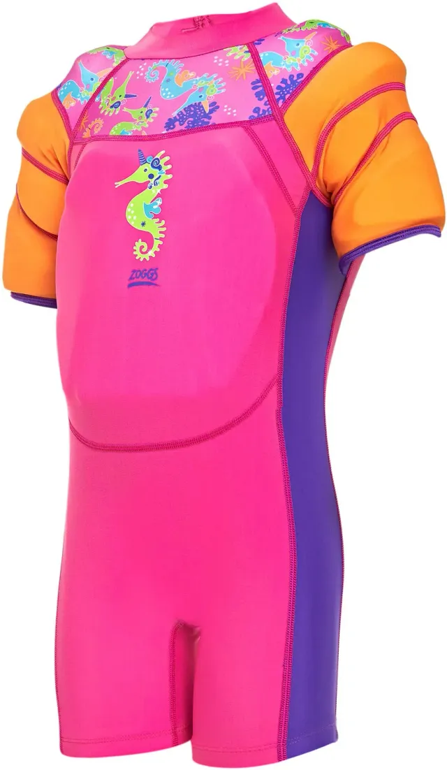 Zoggs Sea Water Wings Floatsuit Costume Galleggiante Bambini Neoprene