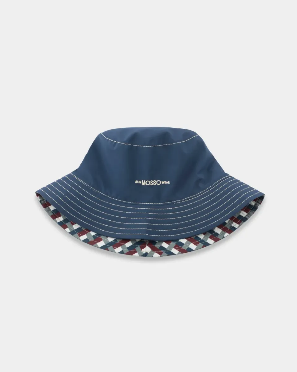 Mosso Sunwear Intreccio cappello reversibile bordeaux