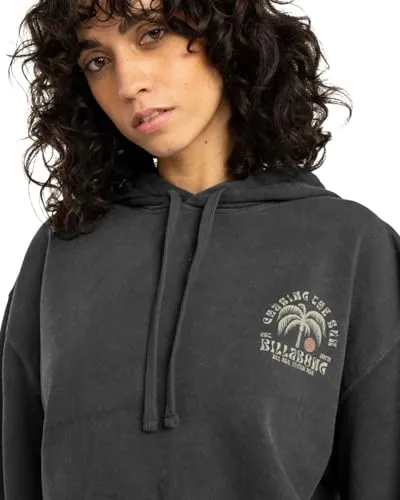 Billabong All Day Sun felpa cappuccio donna cotone