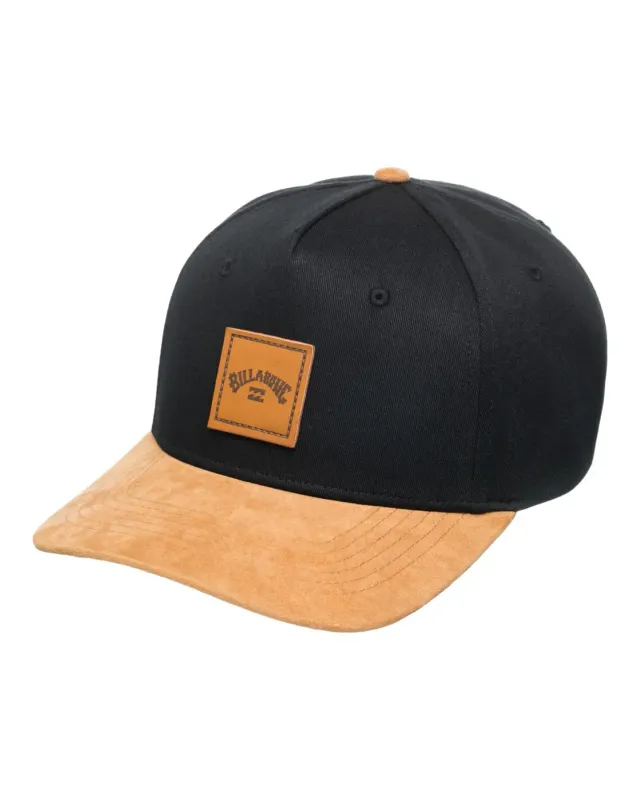 Billabong Stacked Snapback Berretto Black Tan
