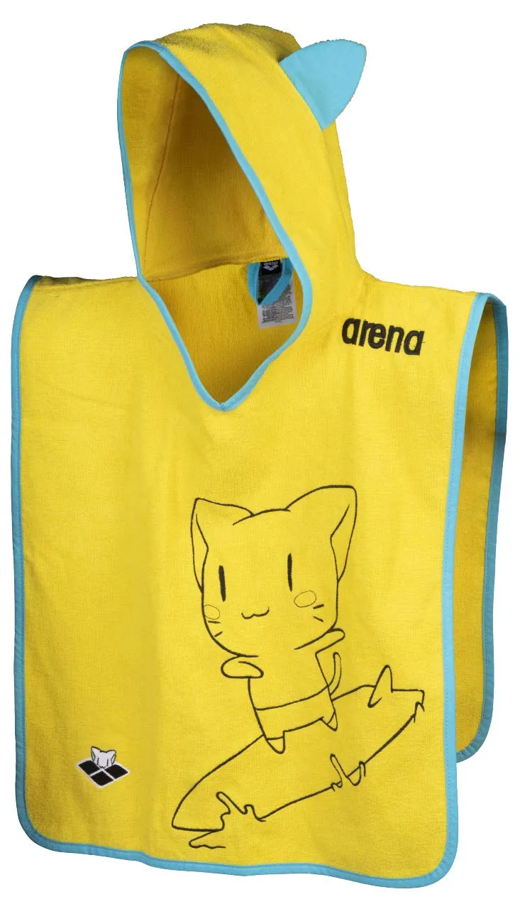 Arena Friends poncho accappatoio bambini S fucsia