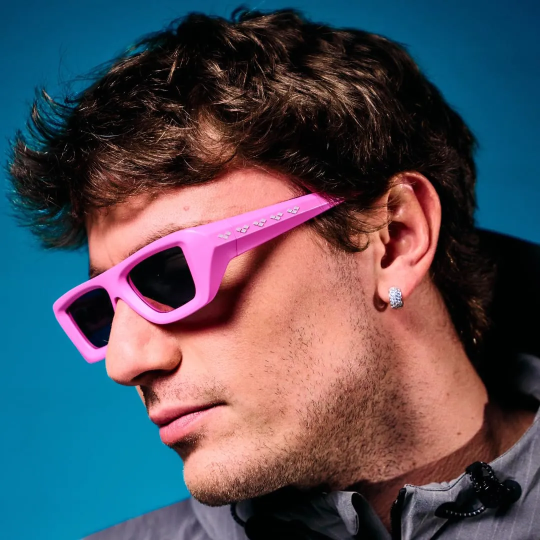 Arena Flywave occhiali sole rosa Neon Pink