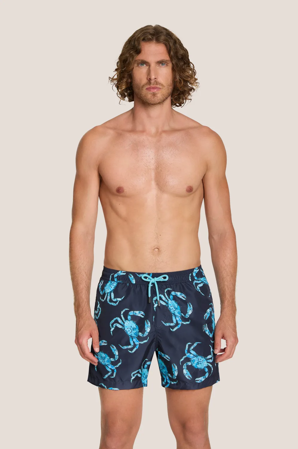 4 Giveness Crab short mare uomo blu asciugatura rapida