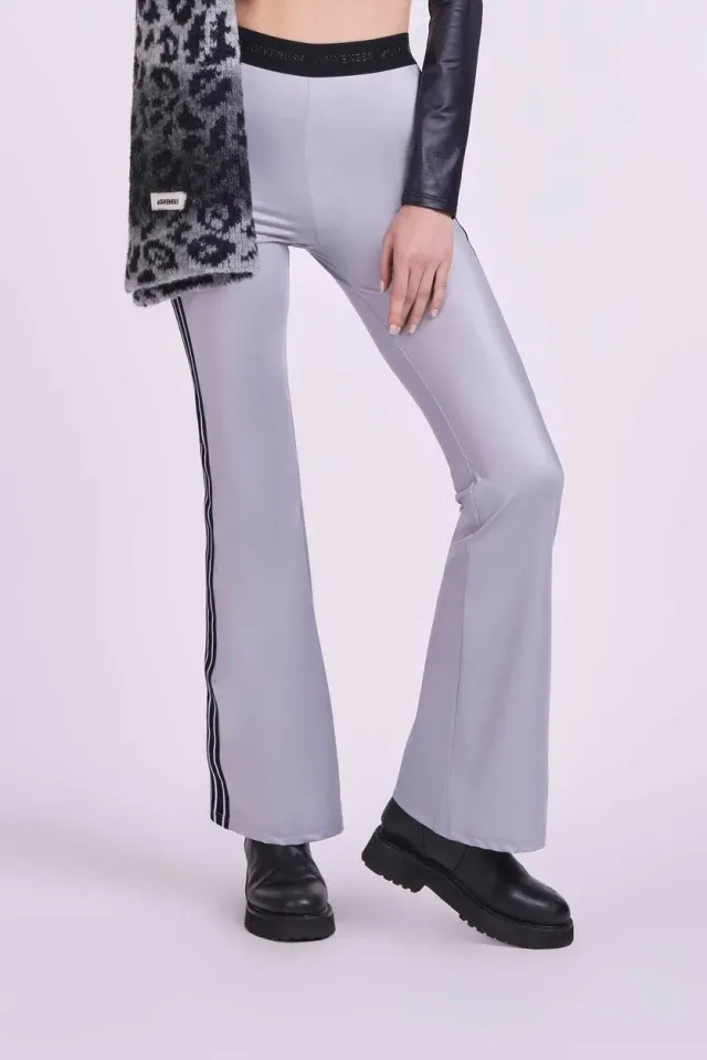 4 Giveness Paw leggings nero lycra fascia logo