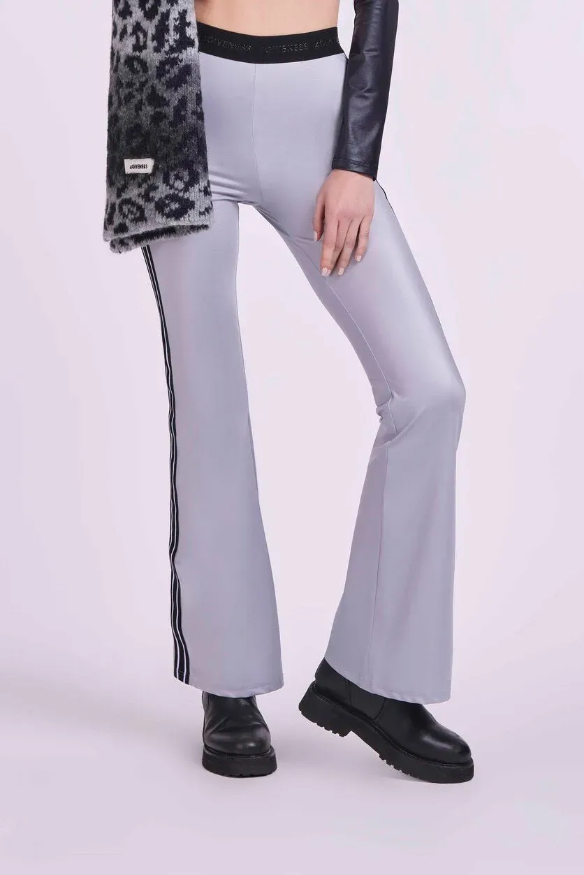 4 Giveness Paw leggings nero lycra fascia logo