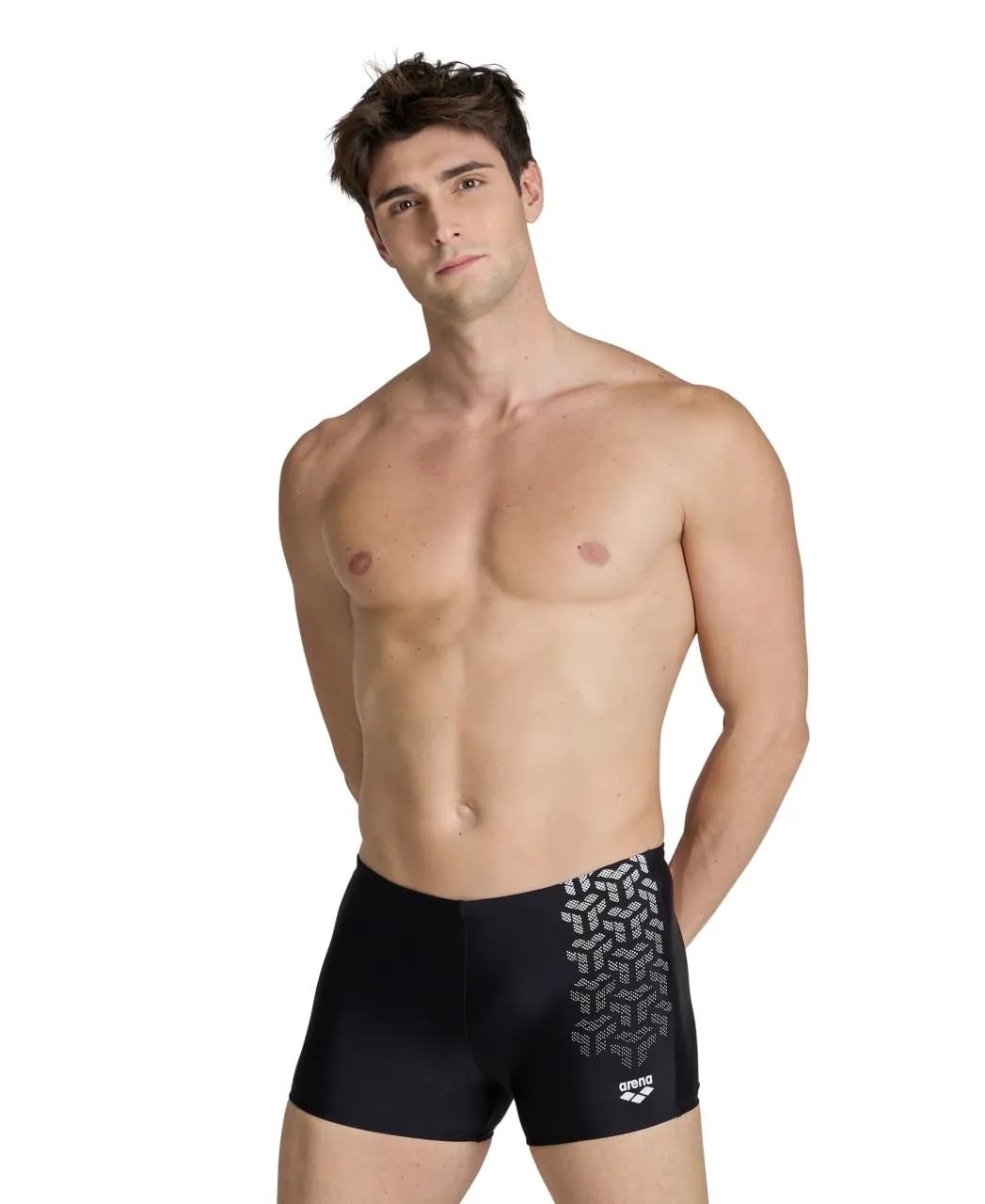 Arena Kikko V pantaloncino uomo black white 27cm