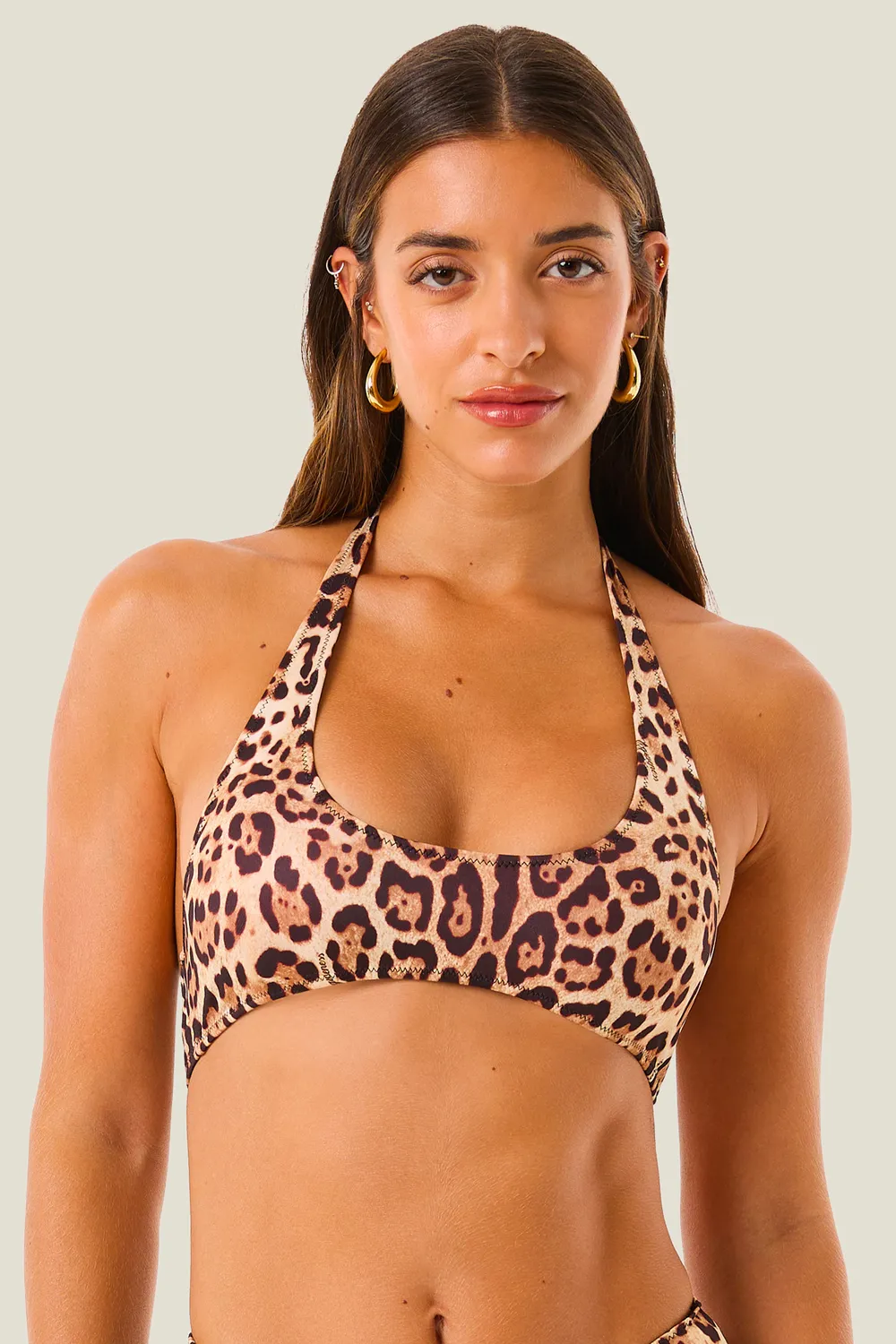 4 Giveness Exchange Leo top bikini animalier